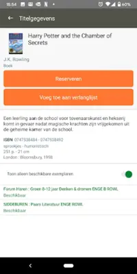 Biblionet Groningen android App screenshot 0